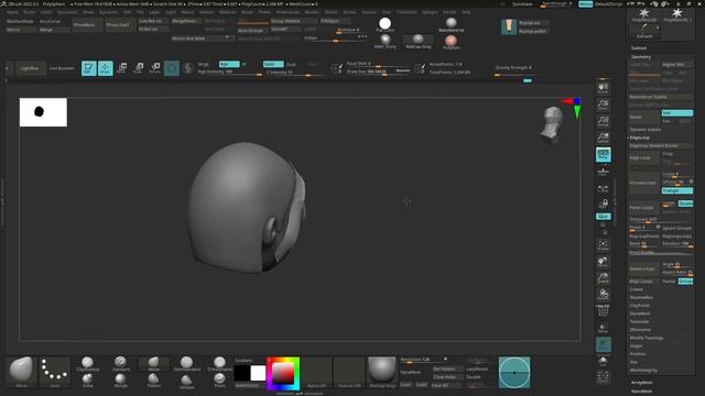 How to sculpt a cute anime girl face | Easy Method in ZBrush | смотреть онлайн