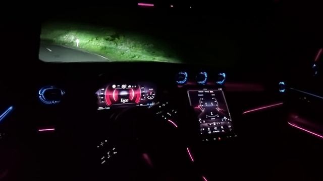 New Mercedes GLC Night Drive & Ambient Light Setting смотреть онлайн