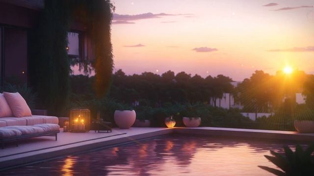 QUIET SUNSET - Relaxation Ambient Music (Stress and Anxiety Relief) Binaural Theta Waves 8 Hz смотреть онлайн
