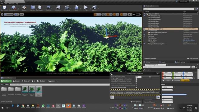 Bpp Archviz trees for Unreal Engine смотреть онлайн