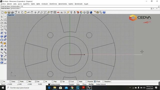 RHINOCEROS 4.0. PRACTICA 8 смотреть онлайн