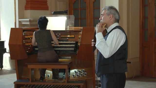 J.Brahms Hungarian Dance No.5 Pan flute and Organ смотреть онлайн