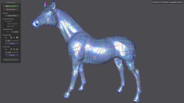 Instant Field Aligned Meshes (SIGGRAPH ASIA 2015) смотреть онлайн