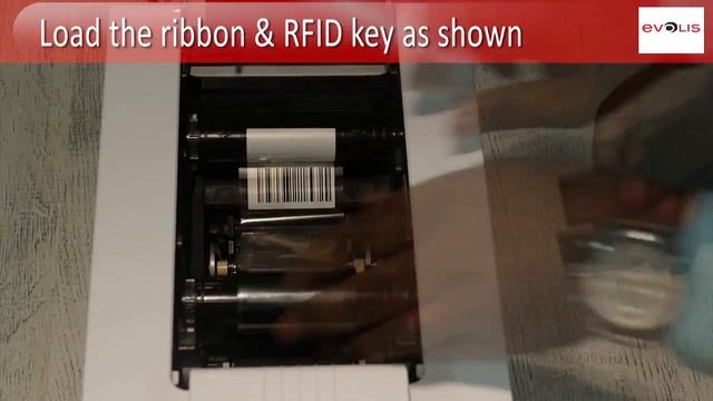 Evolis India How to Load Ribbon смотреть онлайн