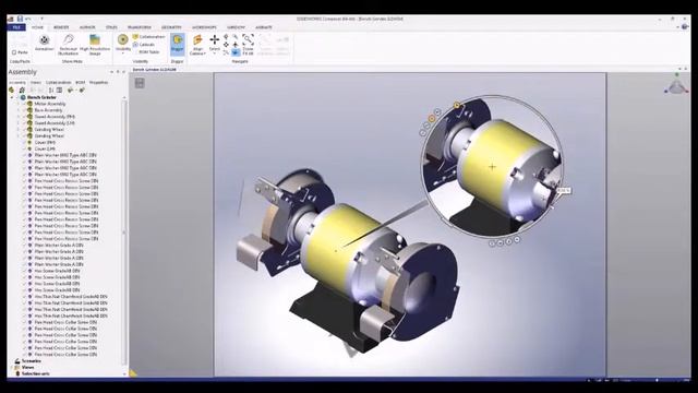 SOLIDWORKS Composer - The Digger Tool смотреть онлайн
