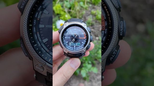 Casio Protrek prw-5000. Лучшие времена японской фирмы! смотреть онлайн