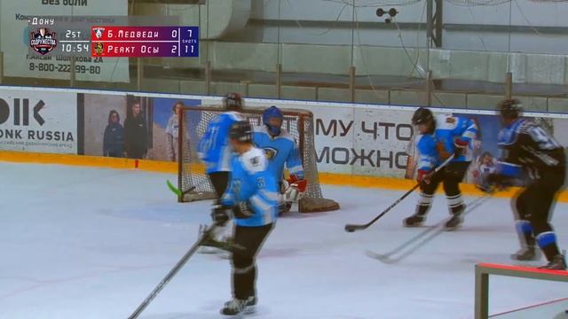 ХК Белые Медведи - ХК Реактивные Осы смотреть онлайн