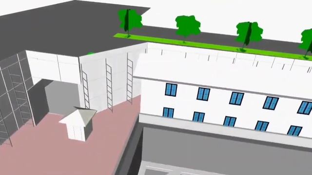 Revit Navisworks Construction Site 3D Animation - I смотреть онлайн