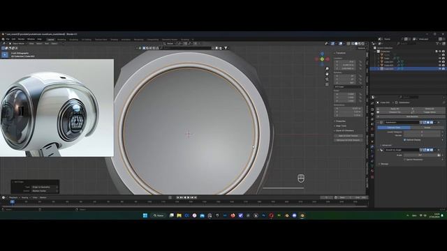 How to cut Holes simple. Clean Topology with Knife Project /Blender Tutorial смотреть онлайн