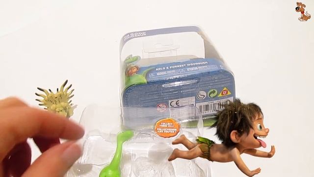 The Good Dinosaur disney ARLO unboxing new toys for kids for children DOBRY DINOZAUR DLA DZIECI смотреть онлайн