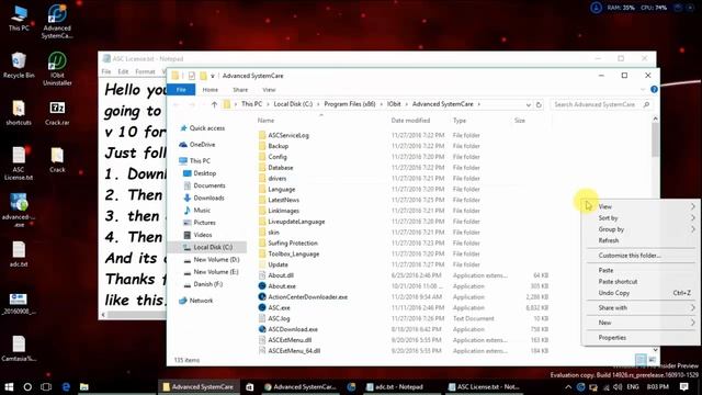 Advance system care 10!!Latest serial Keys 2017!! смотреть онлайн