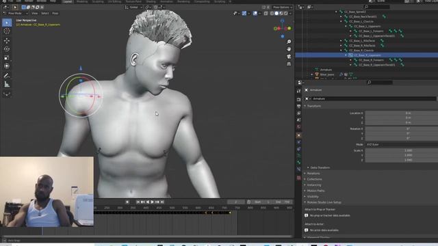 Retarget Rokoko Animations in Blender смотреть онлайн