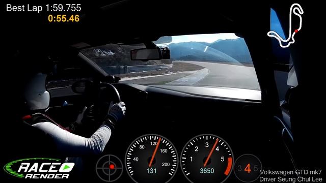 Inje Speedium GTD mk7 2017/02/26 1:59.755 смотреть онлайн