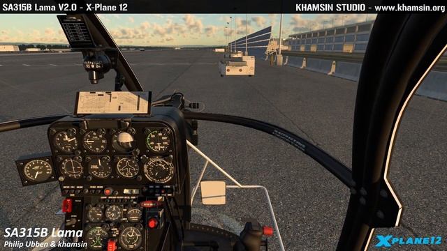 X-Plane 12: SA315B Lama смотреть онлайн