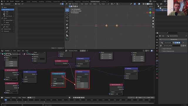 double pendulums in blender simulation смотреть онлайн