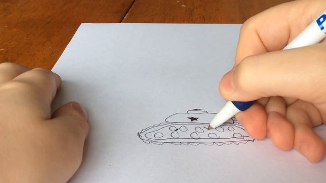How to draw a classic tank смотреть онлайн