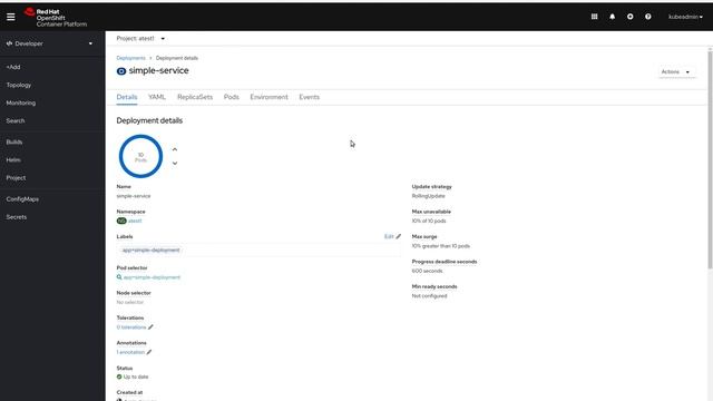 Openshift Rolling Deployment смотреть онлайн