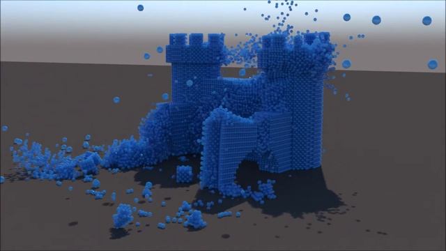 Castle TyFlow default scene with some tweaks - 3DS Max Animation смотреть онлайн