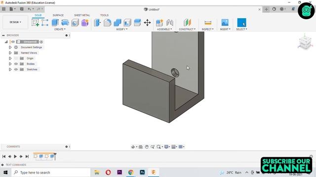 How to make cable holder in fusion 360 смотреть онлайн