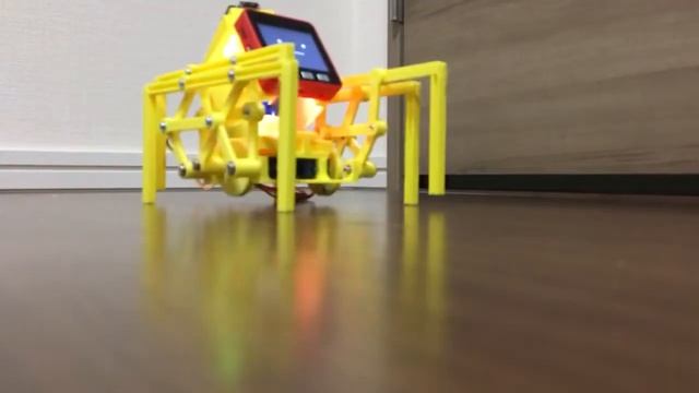 Chebyshev Linkage Walking Robot with M5 Stack (Ver. 2) смотреть онлайн