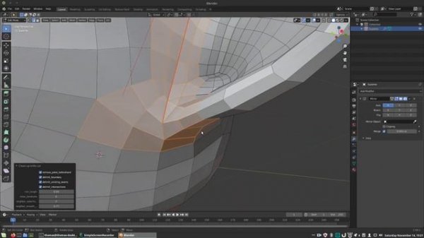 Seams to Sewingpattern addon for Blender, a quick walktrough