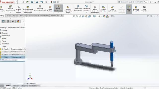 Equipo 06 SCARA 3 GDL SOLIDWORKS смотреть онлайн