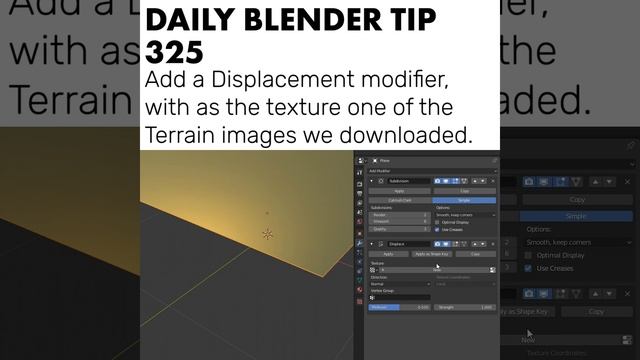 Daily Blender Tip 325 - Download any terrain data for free (Blender 2.8) смотреть онлайн
