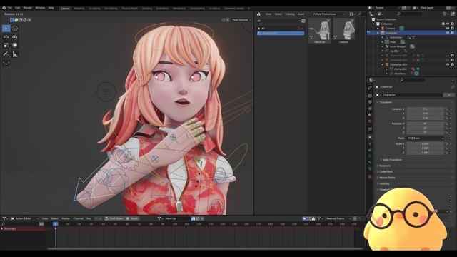 มาทำโพสท่าทางด้วย Pose Library กันดีกว่า смотреть онлайн