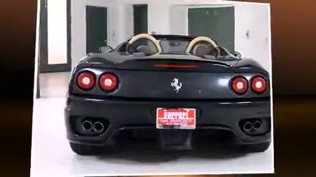 2001 Ferrari 360 Modena Spider F1 In Mill Valley, CA 94941