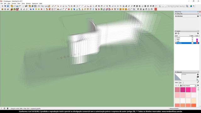 Enscape para Sketchup | 2 - Levantando paredes (sem plugin) смотреть онлайн