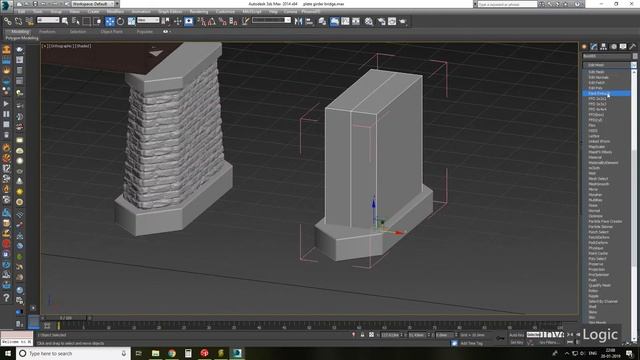 Part - 2 | Pier - Designing N Scale Bridge in 3dsmax смотреть онлайн