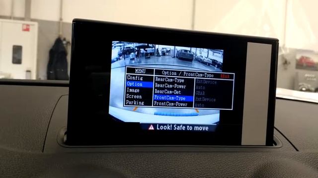 The settings of the front camera for audi смотреть онлайн