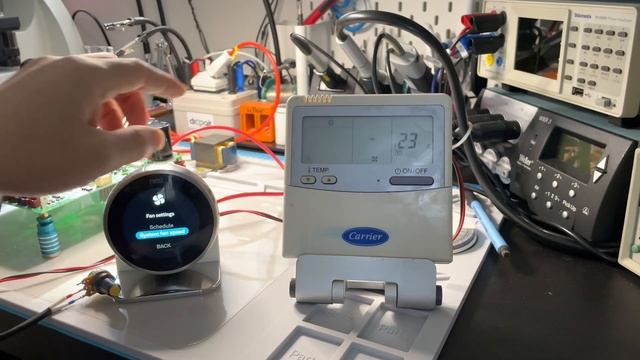 Carrier 2 wires remote controller works with nest or ecobee smart thermostat смотреть онлайн
