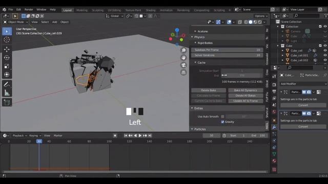 Blender rbdlab destruction tutorial смотреть онлайн