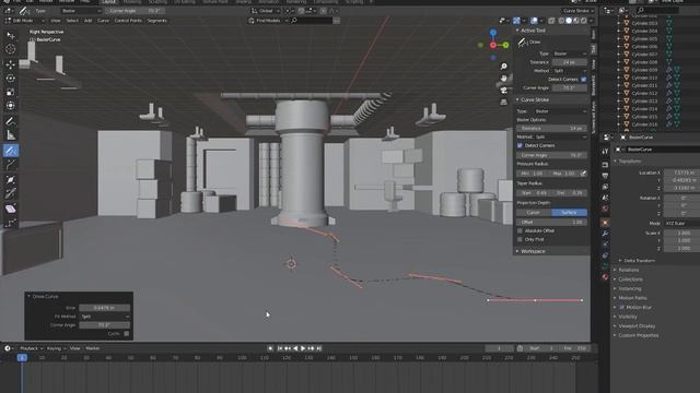 Create A Sci-Fi Lab In 5 Minutes - Blender 2.8 Tutorial смотреть онлайн