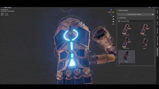Arcane Vı Glove Rig Blender (Download)