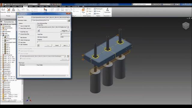 Tech Tip Tutorial: Inventor Pack and Go Workflow смотреть онлайн