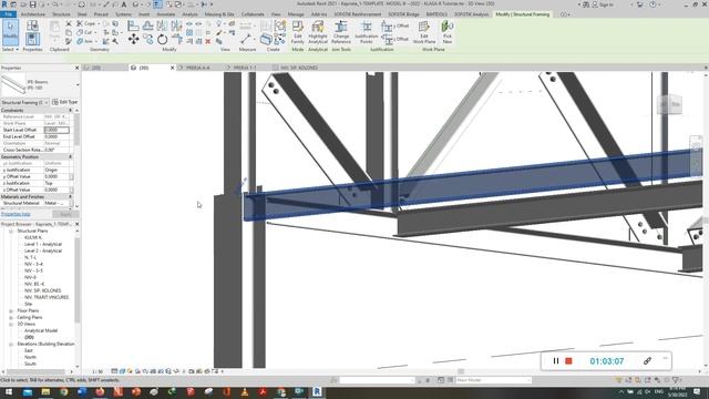 B.I.M. - REVIT Structural /Steel Structures and Connections - 2022 смотреть онлайн