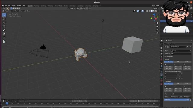 Blender Tutorial 30 - Exploring Transformation Constraints смотреть онлайн