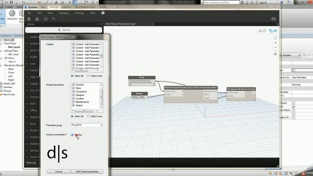 How to Add Shared Parameters - Revit Dynamo смотреть онлайн