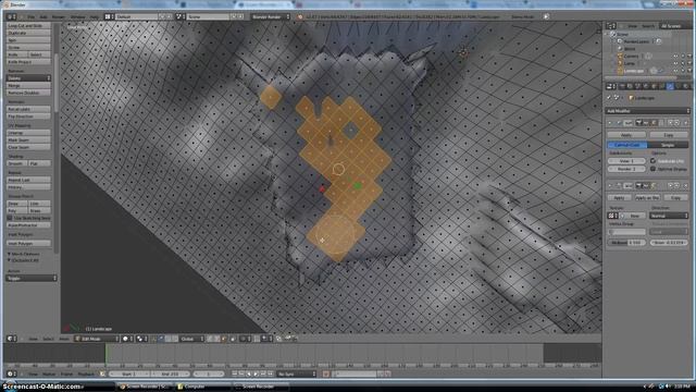 how to use the ant landscape addon in blender смотреть онлайн