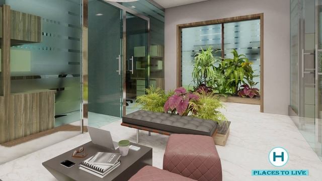 USA Office - Architecture Design - Modelling & Render. Revit & Lumion. смотреть онлайн