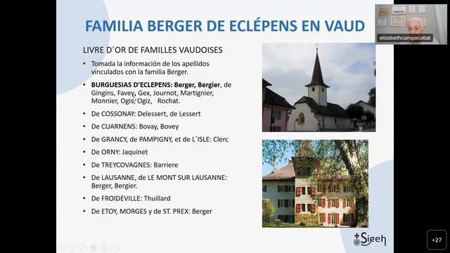 Conferencia SIGEH - "De Suiza a la Patagonia" смотреть онлайн