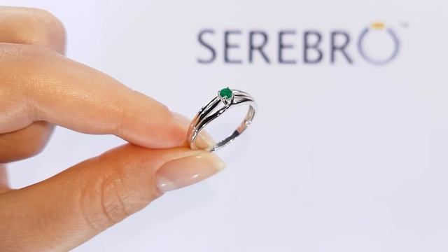 Серебряное кольцо с натуральным агатом "Фанатик" К2140АГ смотреть онлайн