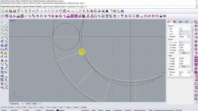 How-to use T-splines for rhino5 jewelry part2 смотреть онлайн