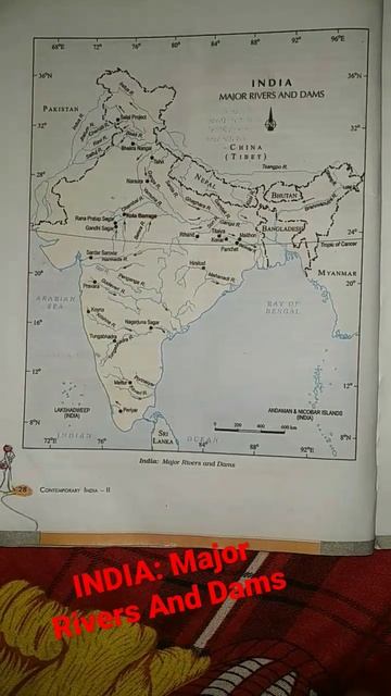 INDIA: Major Rivers And Dams ||(important Rivers and Dams for Exam Maps 💯)||#shorts #ytshorts смотреть онлайн