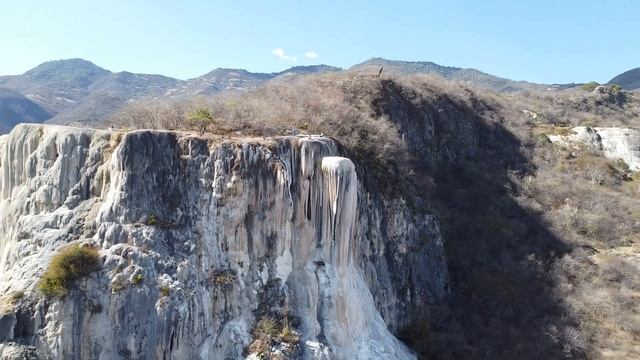 Hierve el Agua Oaxaca Mexico Drone Mavic mini смотреть онлайн
