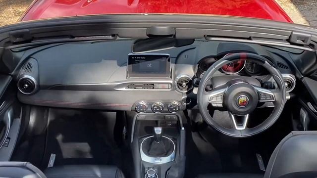 Abarth 124 Spider Total Spec Red 2018 смотреть онлайн