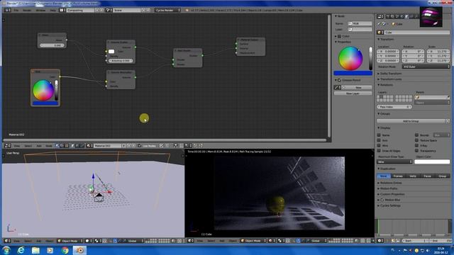 Blender 2.77 The Combination of Volume Scatter, Volume Absorption Poradnik PL смотреть онлайн