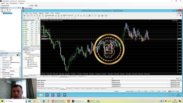Обзор на рынке Forex на 28.05.2024. Как заработать на роботе. смотреть онлайн